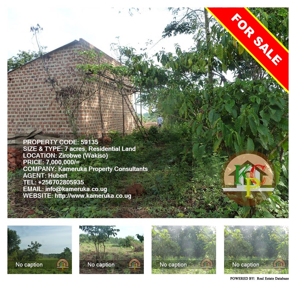 Residential Land  for sale in Ziloobwe Wakiso Uganda, code: 59135