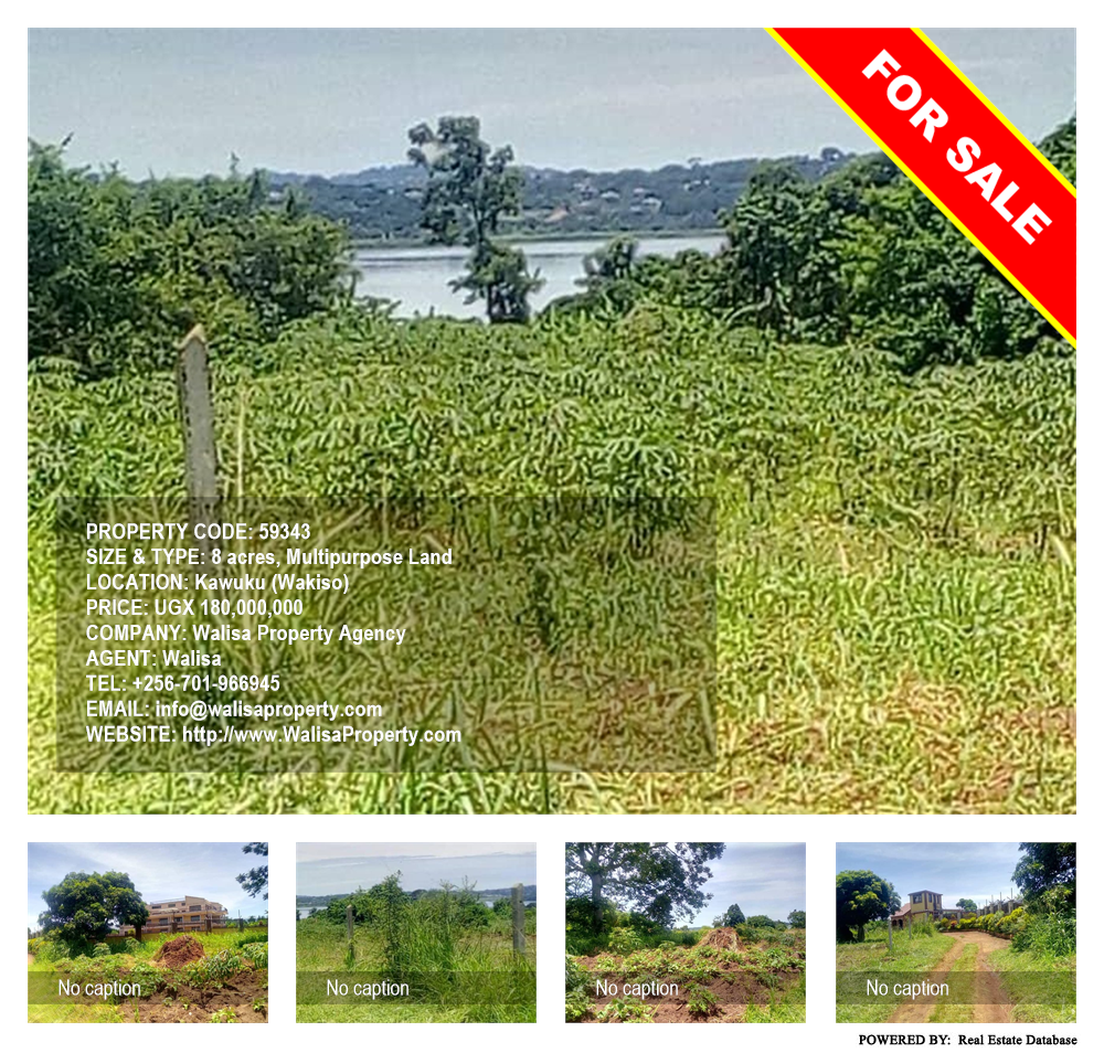 Multipurpose Land  for sale in Kawuku Wakiso Uganda, code: 59343