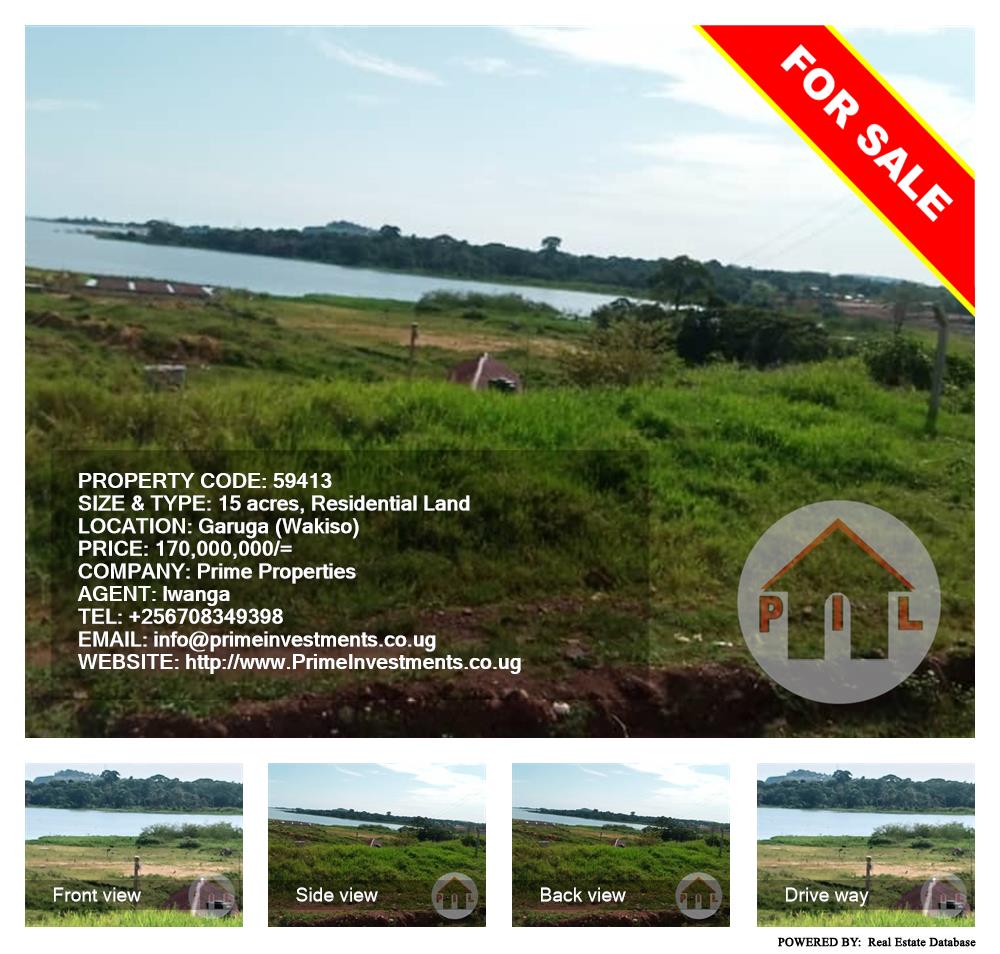 Residential Land  for sale in Garuga Wakiso Uganda, code: 59413