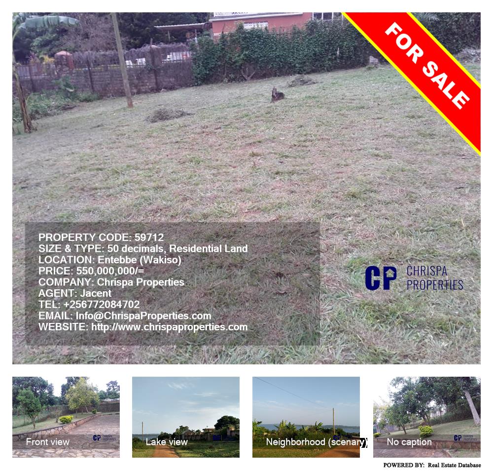 Residential Land  for sale in Entebbe Wakiso Uganda, code: 59712