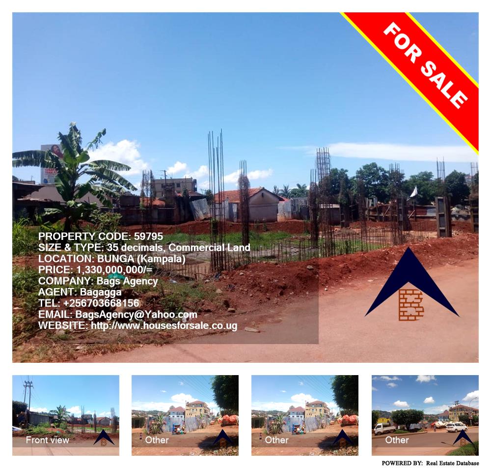 Commercial Land  for sale in Bbunga Kampala Uganda, code: 59795