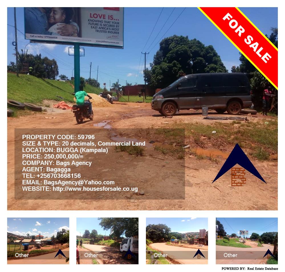 Commercial Land  for sale in Bbunga Kampala Uganda, code: 59796