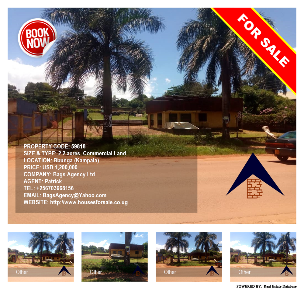 Commercial Land  for sale in Bbunga Kampala Uganda, code: 59818