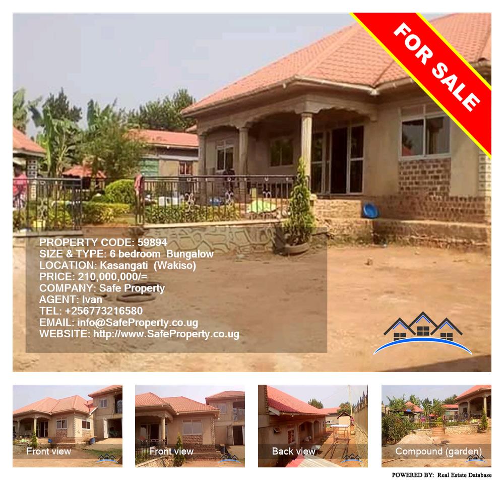 6 bedroom Bungalow  for sale in Kasangati Wakiso Uganda, code: 59894