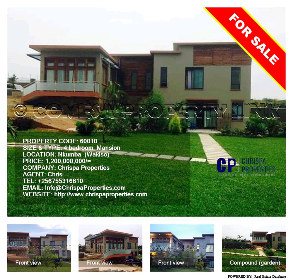 4 bedroom Mansion  for sale in Nkumba Wakiso Uganda, code: 60010