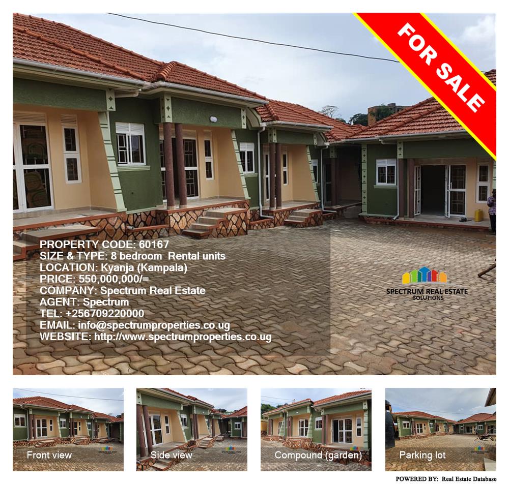 8 bedroom Rental units  for sale in Kyanja Kampala Uganda, code: 60167