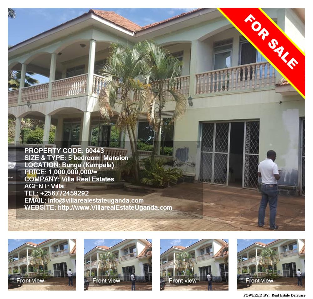 5 bedroom Mansion  for sale in Bbunga Kampala Uganda, code: 60443