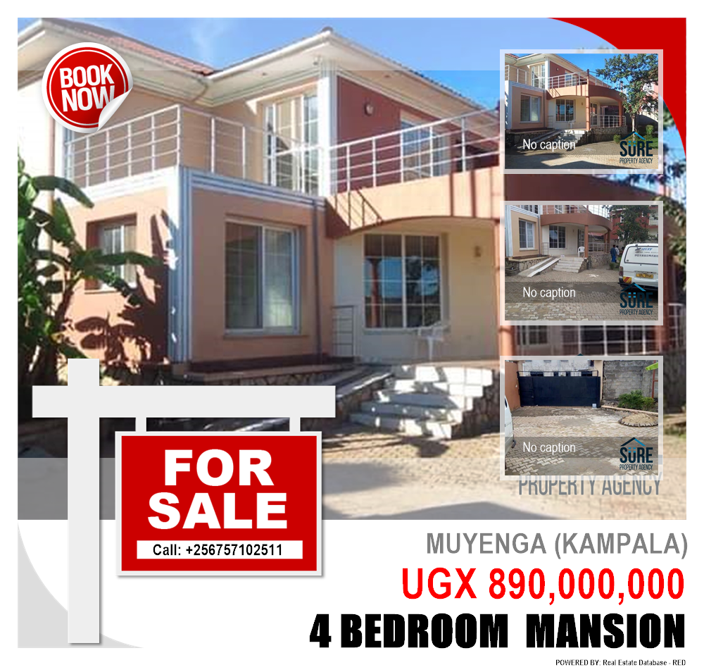 4 bedroom Mansion  for sale in Muyenga Kampala Uganda, code: 60521