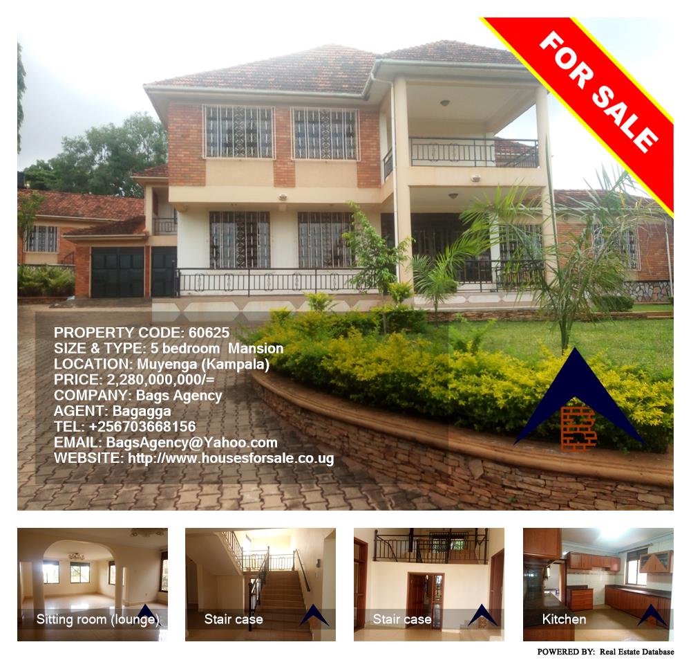 5 bedroom Mansion  for sale in Muyenga Kampala Uganda, code: 60625