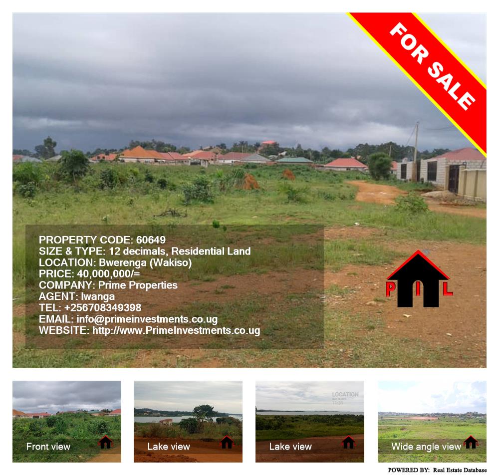 Residential Land  for sale in Bwelenga Wakiso Uganda, code: 60649