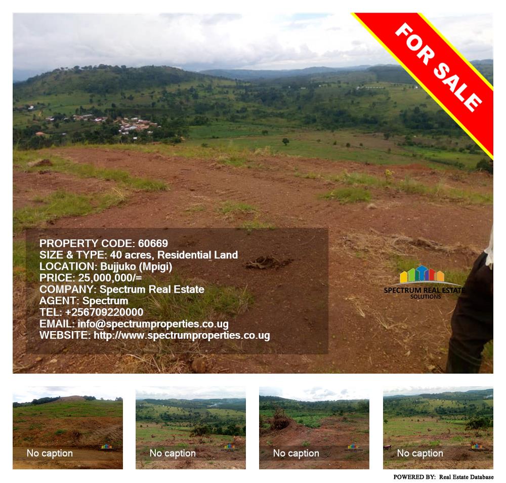 Residential Land  for sale in Bujuuko Mpigi Uganda, code: 60669