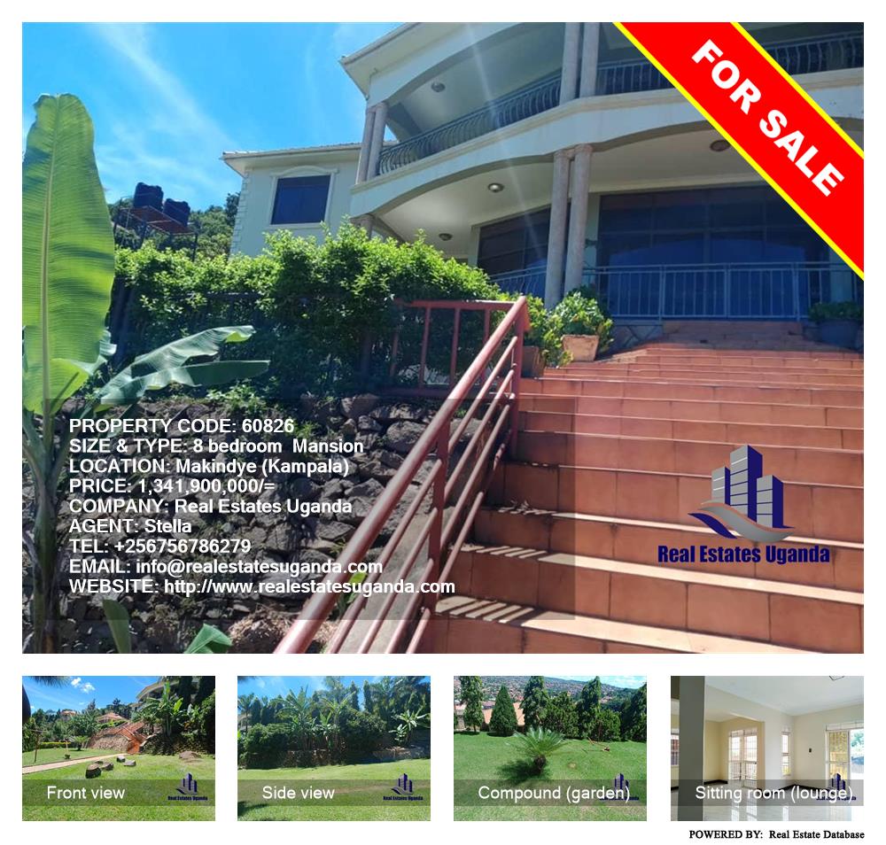 8 bedroom Mansion  for sale in Makindye Kampala Uganda, code: 60826