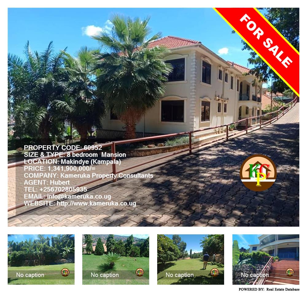8 bedroom Mansion  for sale in Makindye Kampala Uganda, code: 60952