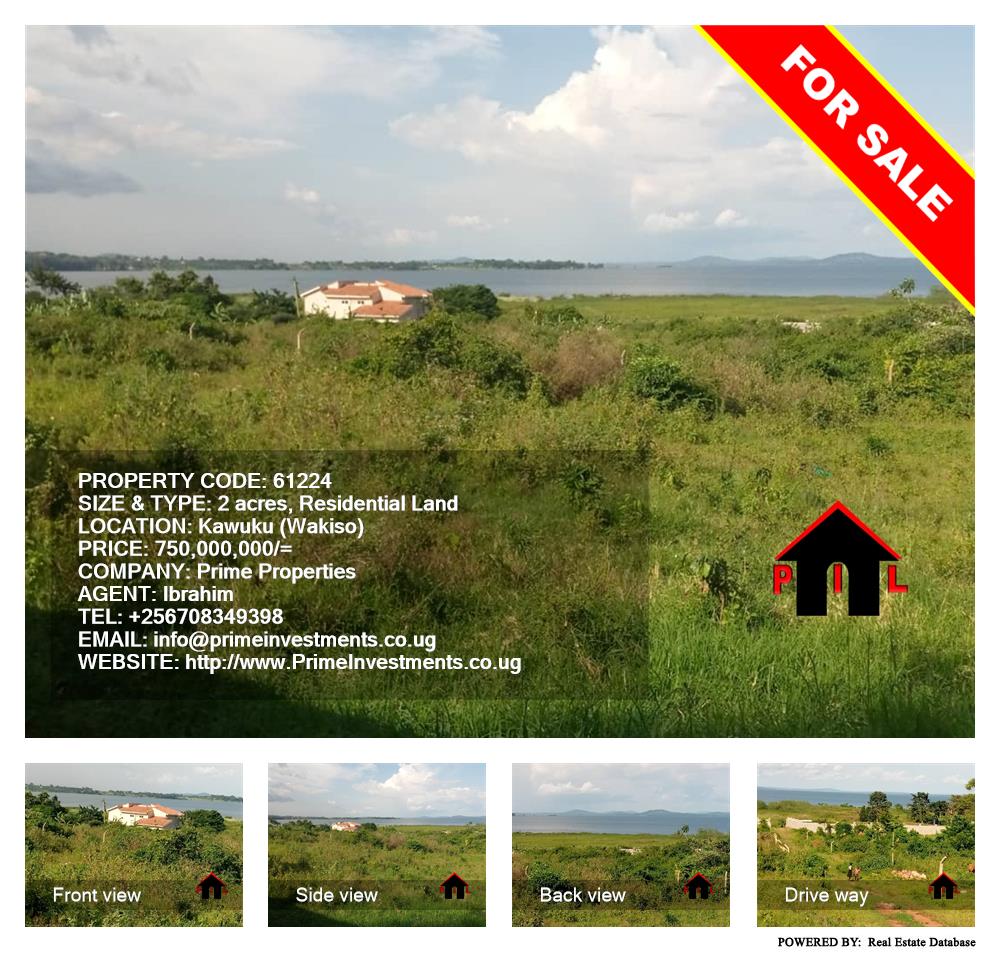 Residential Land  for sale in Kawuku Wakiso Uganda, code: 61224