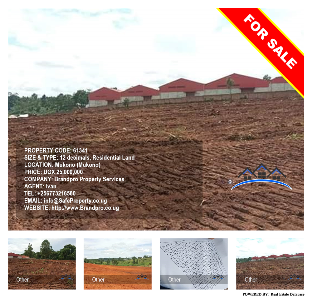 Residential Land  for sale in Mukono Mukono Uganda, code: 61341