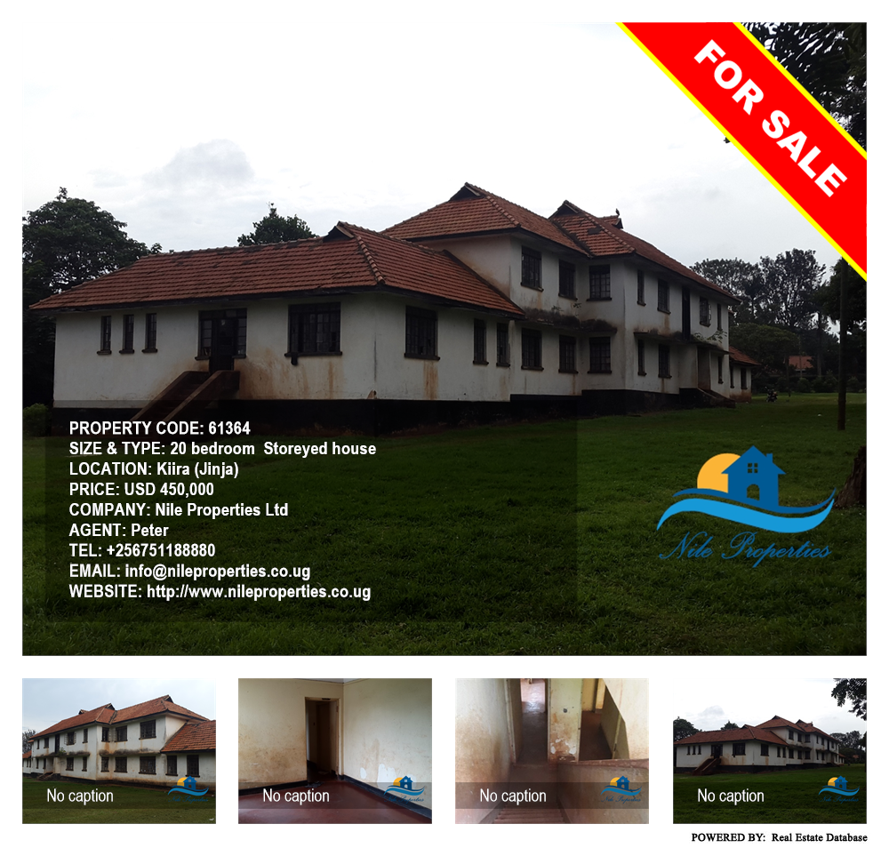 20 bedroom Storeyed house  for sale in Kiira Jinja Uganda, code: 61364