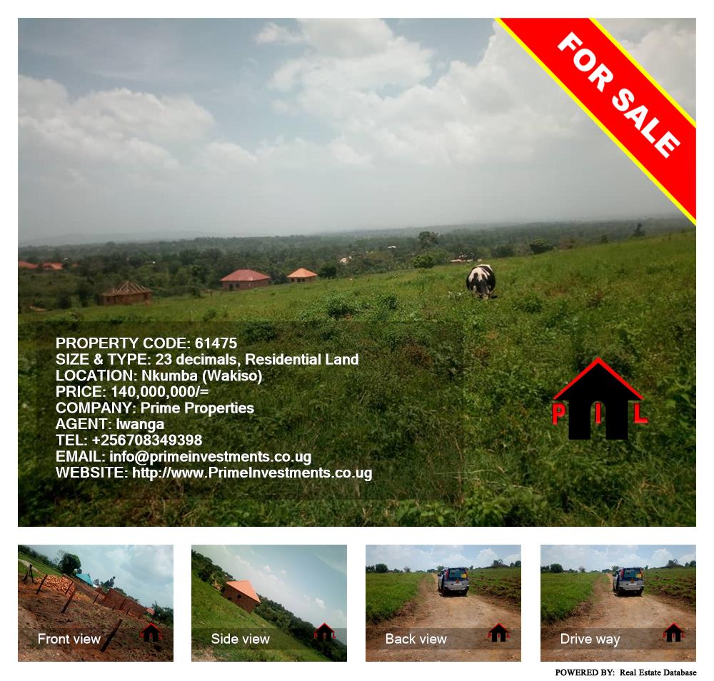 Residential Land  for sale in Nkumba Wakiso Uganda, code: 61475