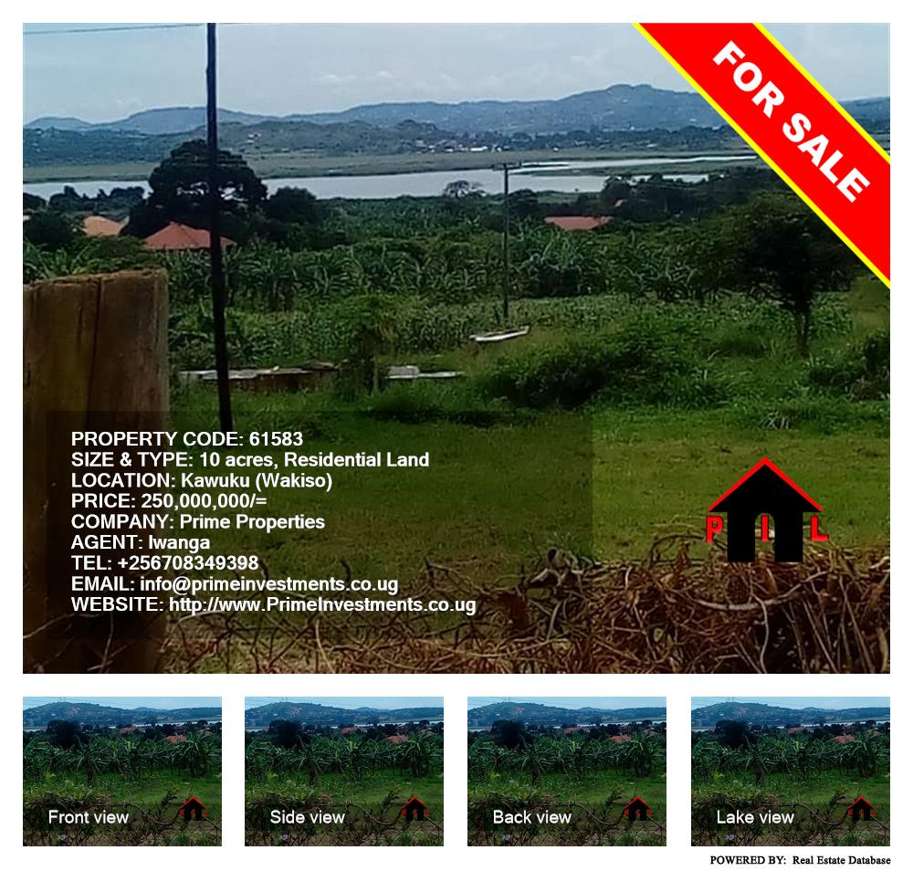 Residential Land  for sale in Kawuku Wakiso Uganda, code: 61583