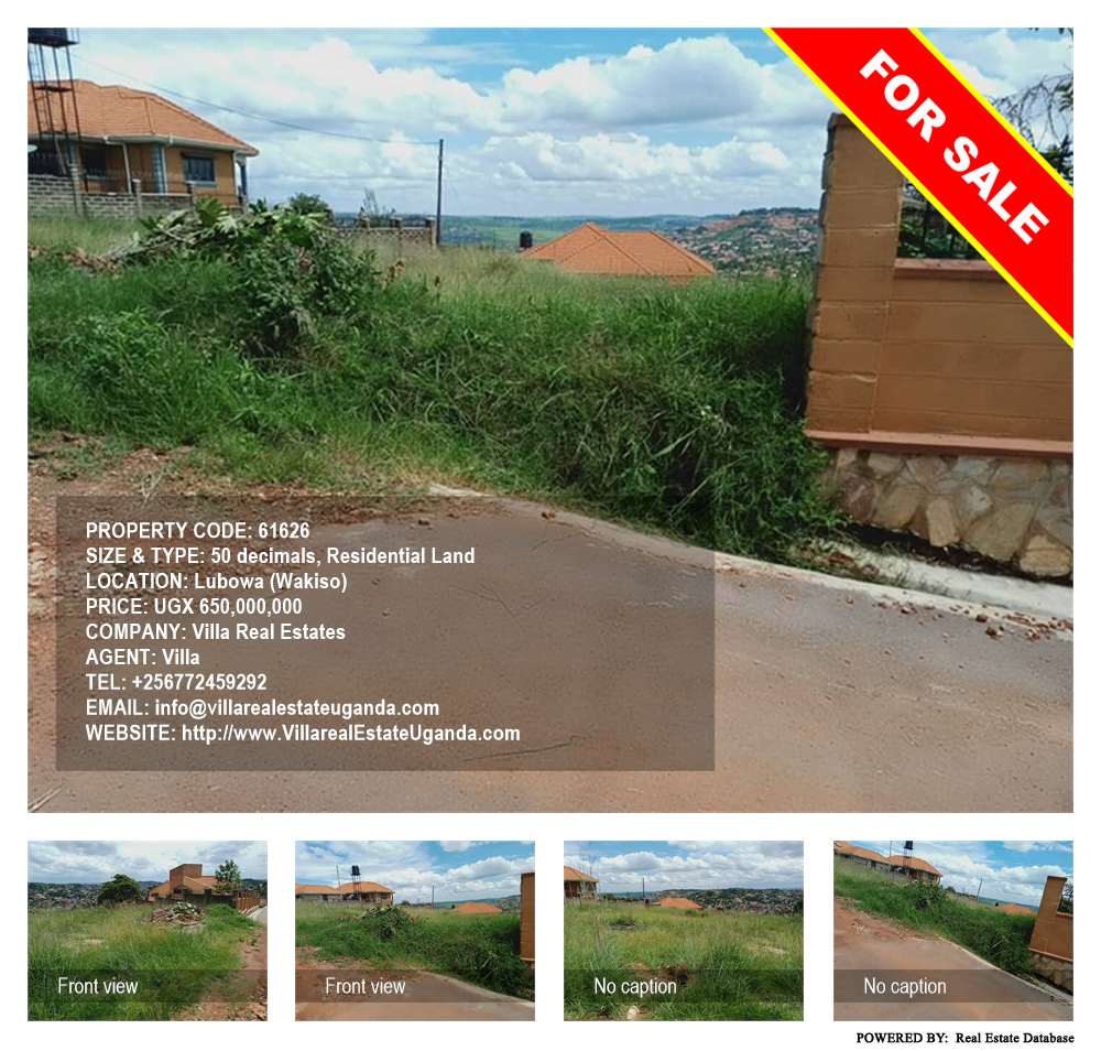 Residential Land  for sale in Lubowa Wakiso Uganda, code: 61626