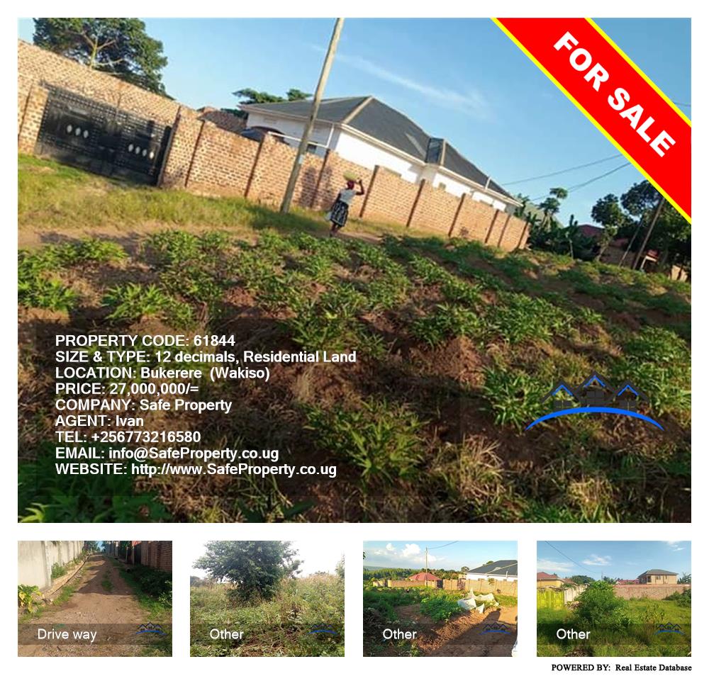 Residential Land  for sale in Bukeelele Wakiso Uganda, code: 61844