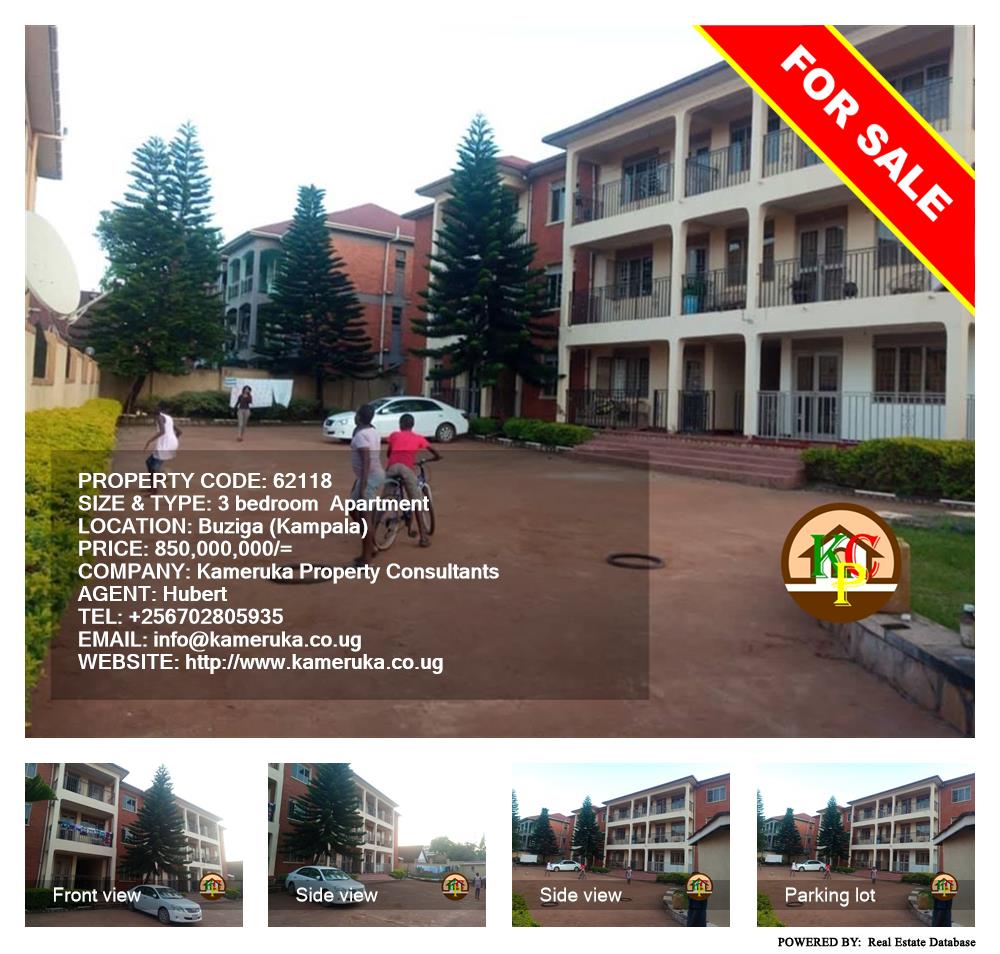 3 bedroom Apartment  for sale in Buziga Kampala Uganda, code: 62118