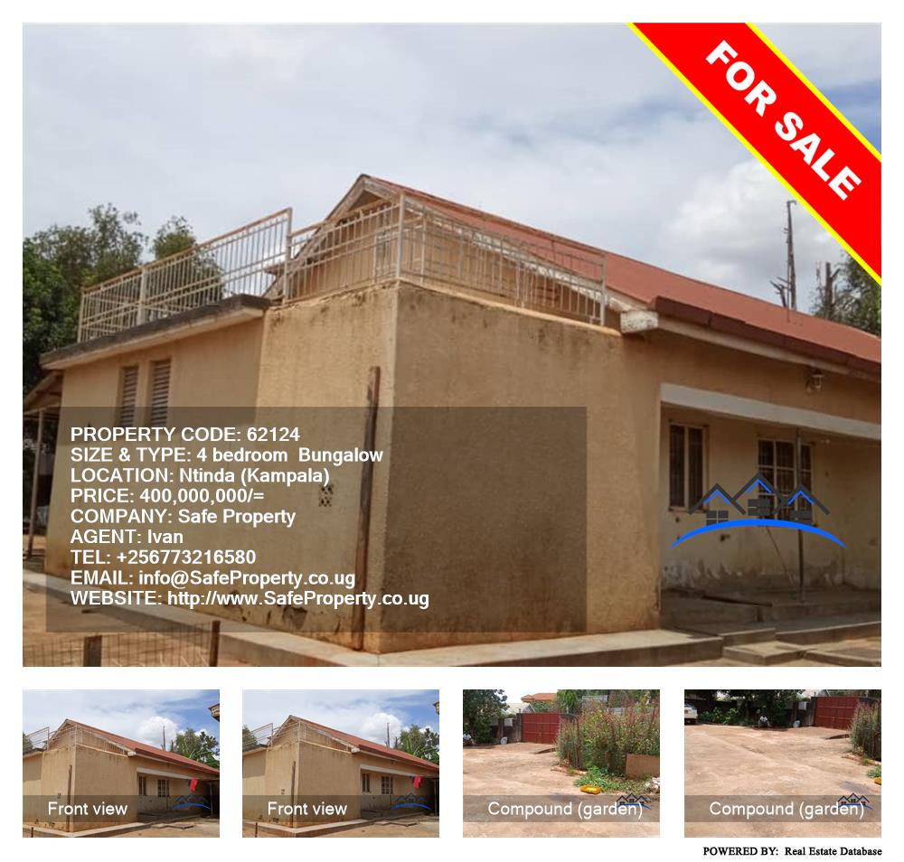 4 bedroom Bungalow  for sale in Ntinda Kampala Uganda, code: 62124