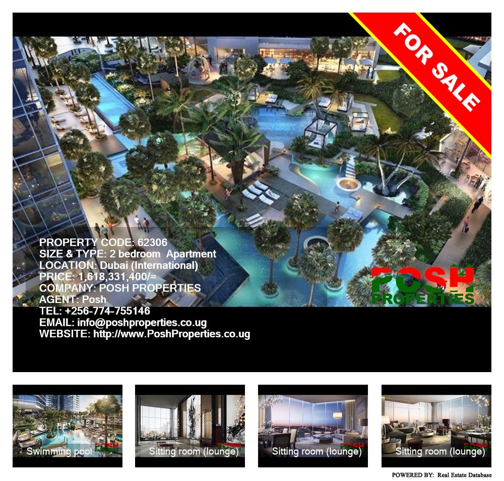 2 bedroom Apartment  for sale in Dubai International Uganda, code: 62306