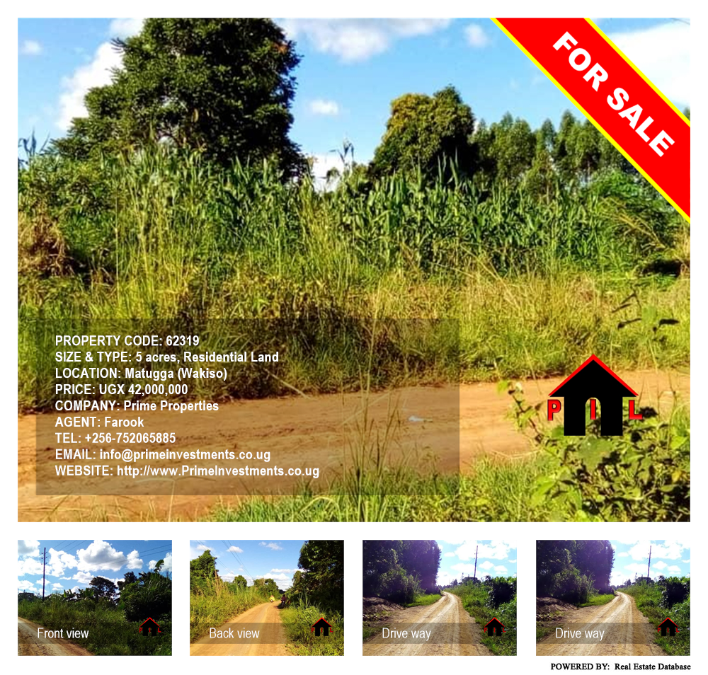 Residential Land  for sale in Matugga Wakiso Uganda, code: 62319