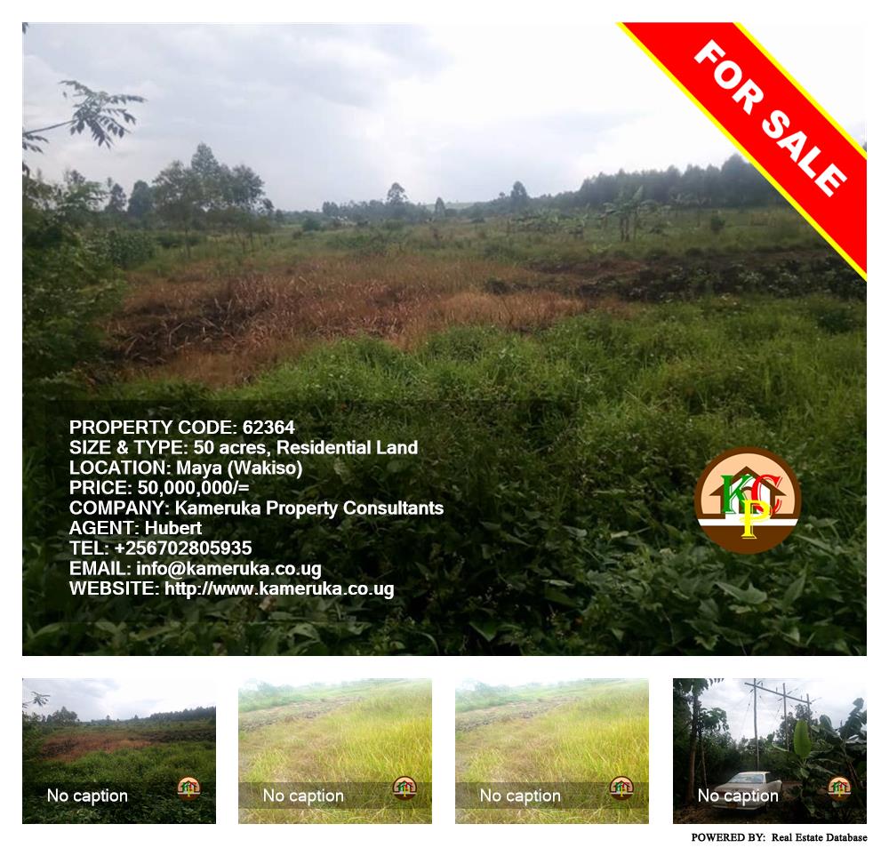 Residential Land  for sale in Maya Wakiso Uganda, code: 62364