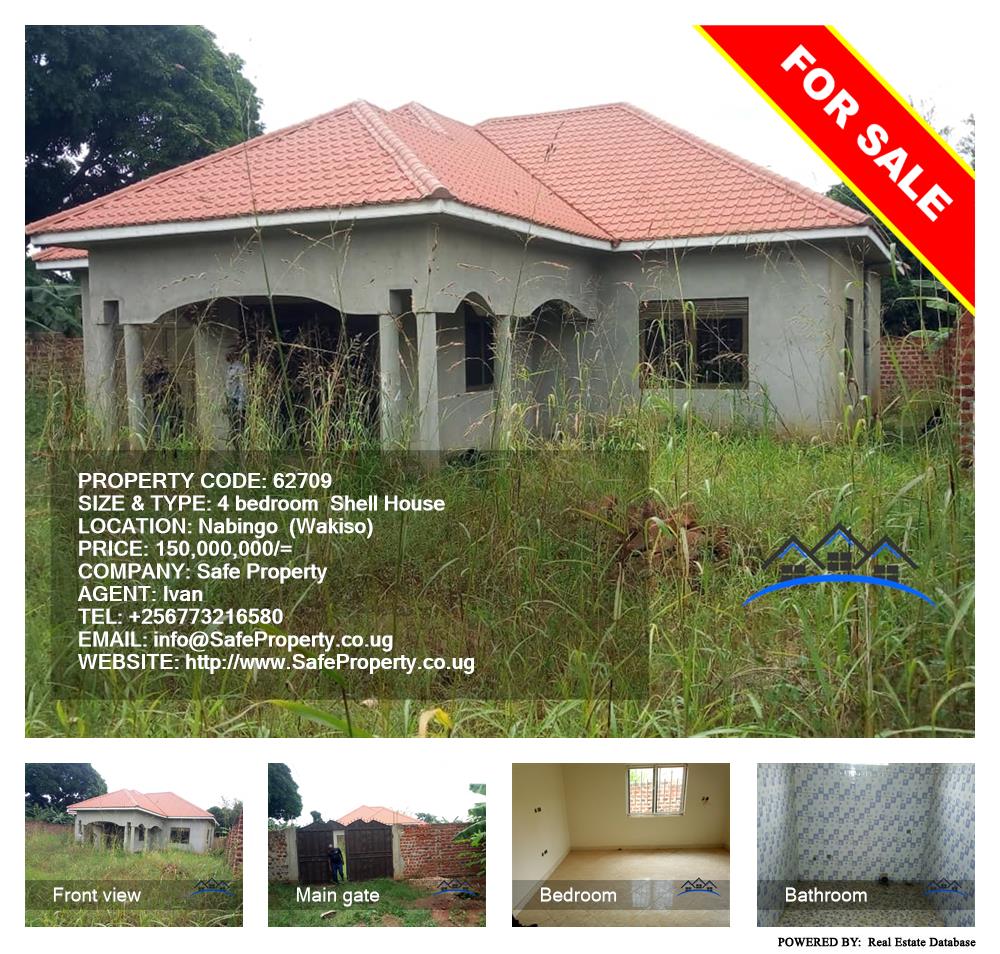4 bedroom Shell House  for sale in Nabbingo Wakiso Uganda, code: 62709