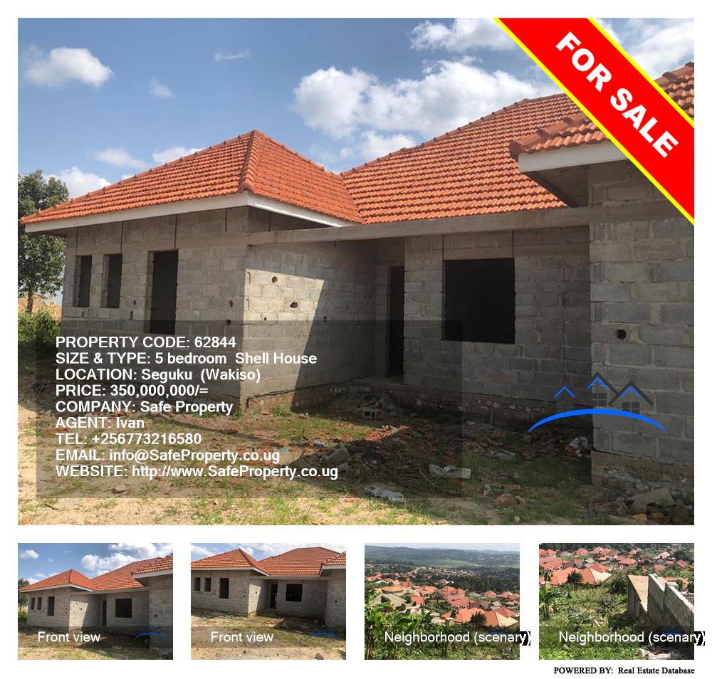 5 bedroom Shell House  for sale in Seguku Wakiso Uganda, code: 62844