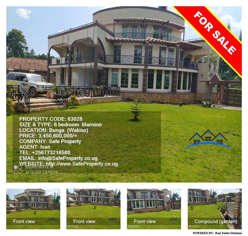 6 bedroom Mansion  for sale in Bbunga Wakiso Uganda, code: 63028