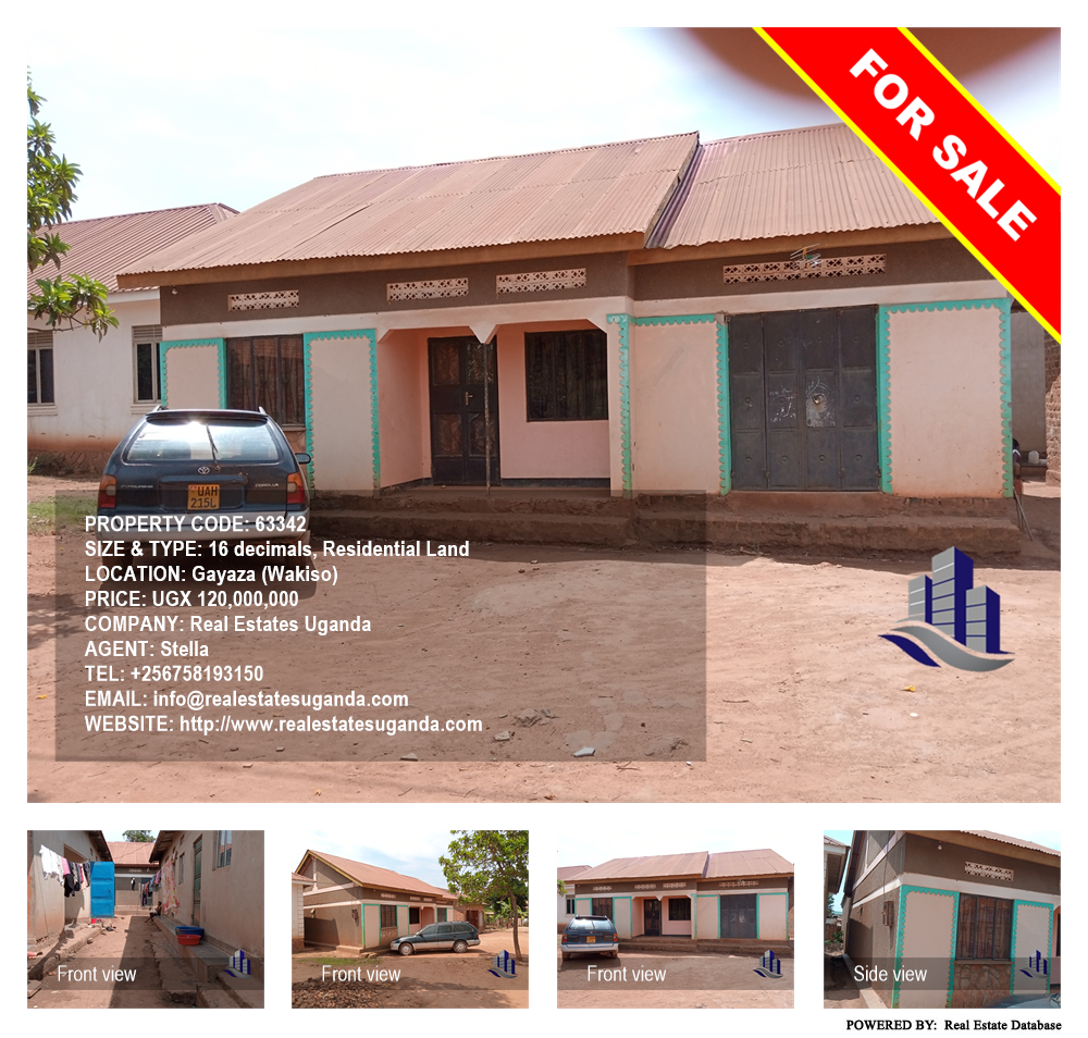 Residential Land  for sale in Gayaza Wakiso Uganda, code: 63342