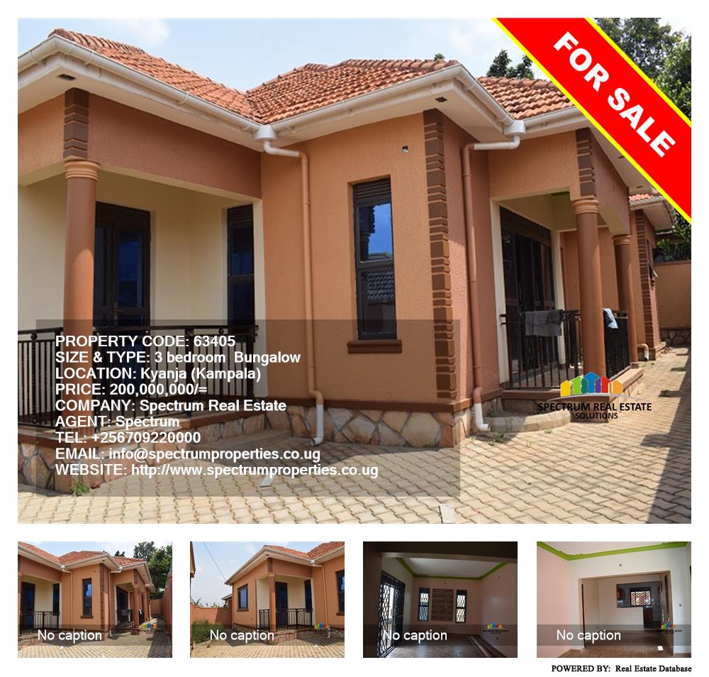 3 bedroom Bungalow  for sale in Kyanja Kampala Uganda, code: 63405