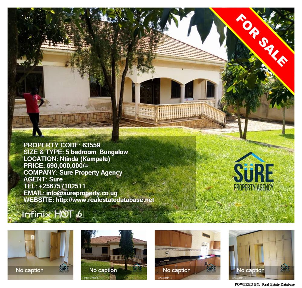 5 bedroom Bungalow  for sale in Ntinda Kampala Uganda, code: 63559