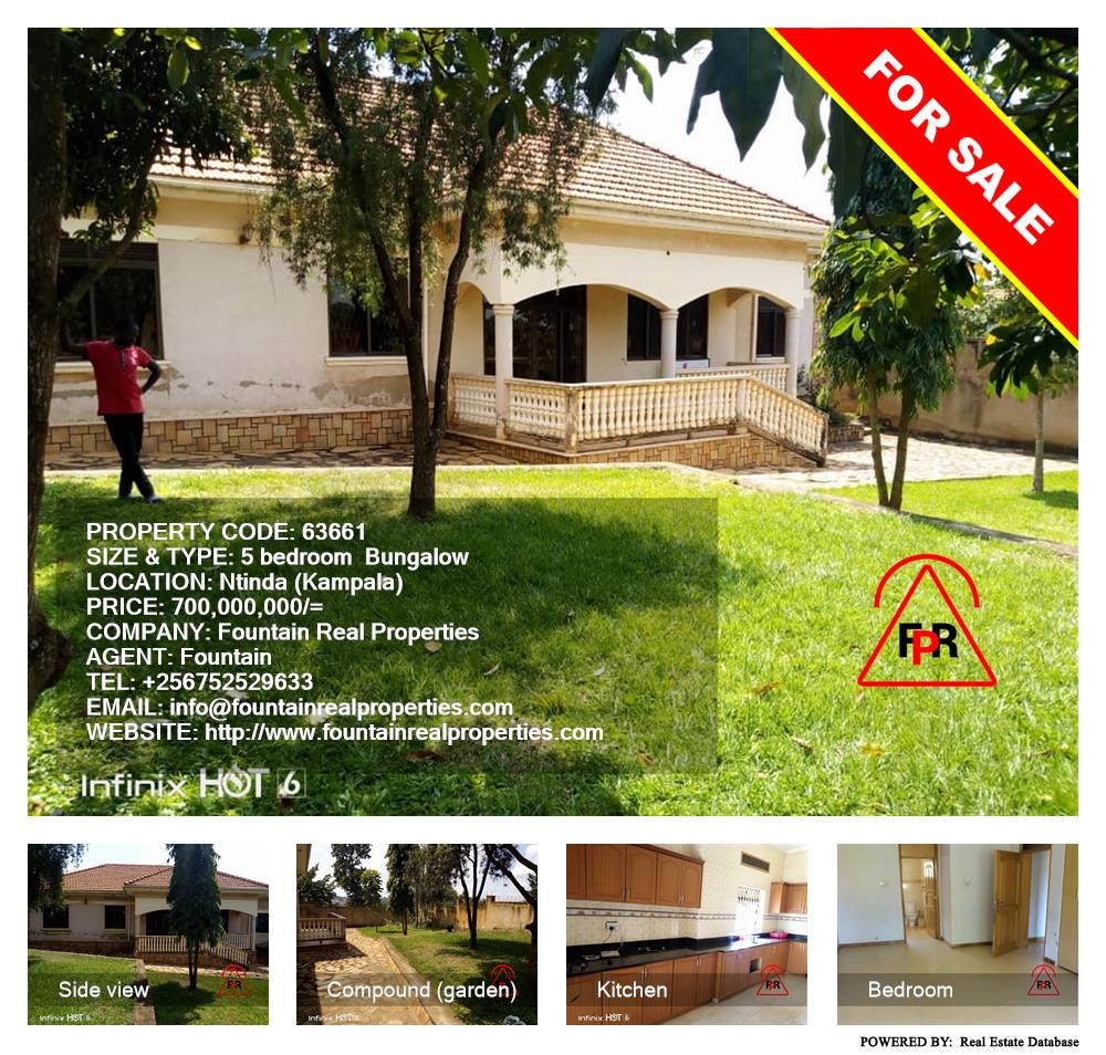 5 bedroom Bungalow  for sale in Ntinda Kampala Uganda, code: 63661