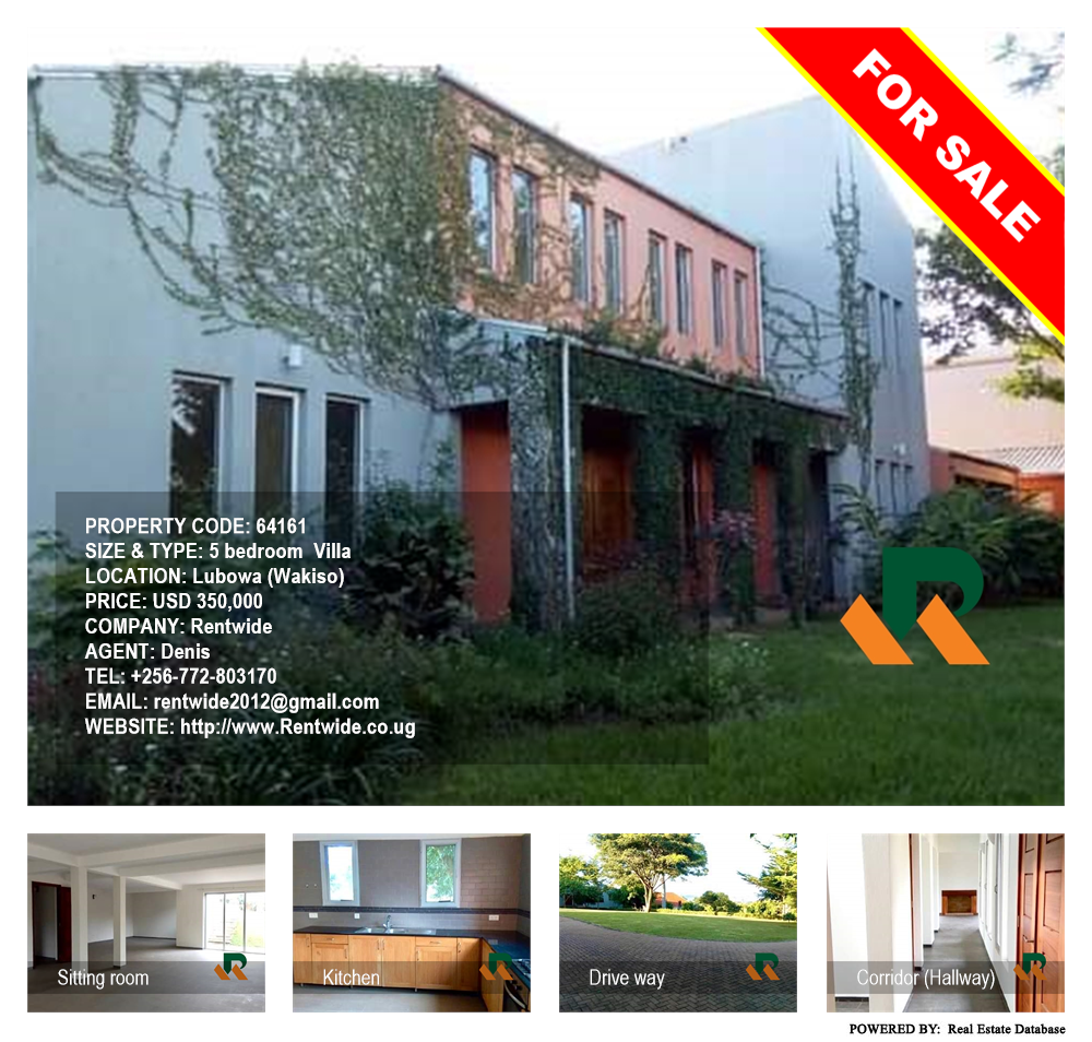 5 bedroom Villa  for sale in Lubowa Wakiso Uganda, code: 64161