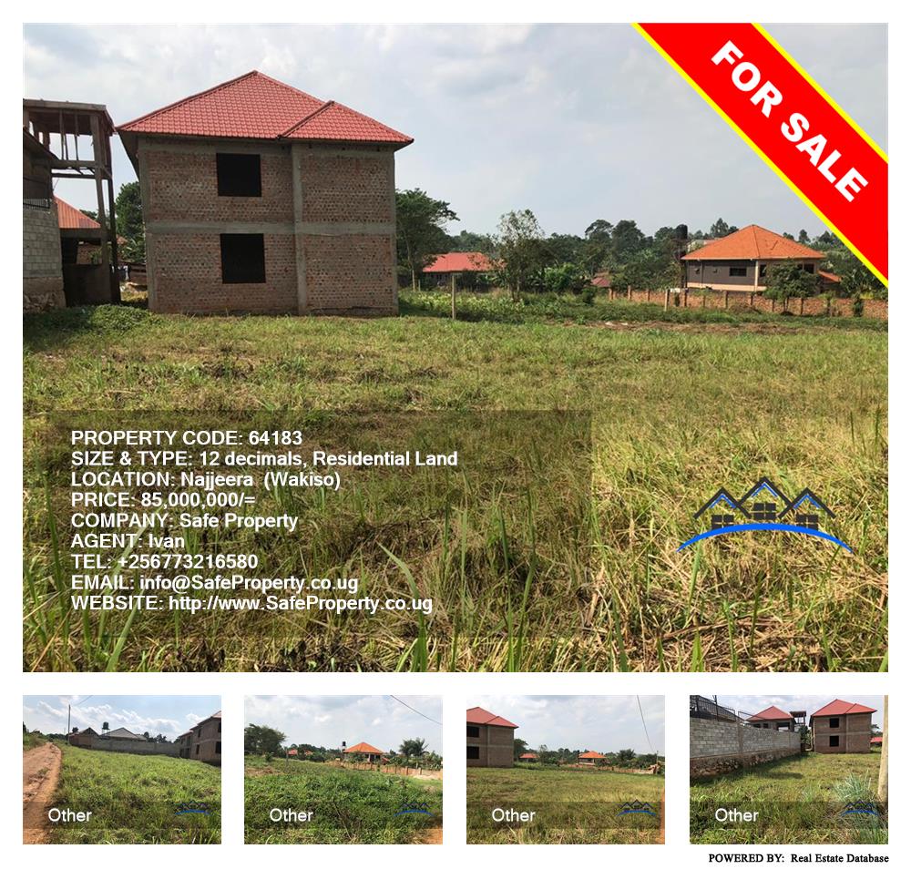 Residential Land  for sale in Najjera Wakiso Uganda, code: 64183