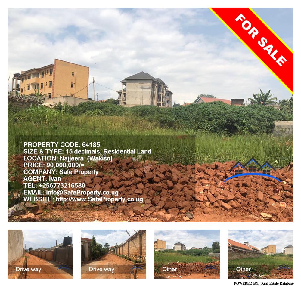 Residential Land  for sale in Najjera Wakiso Uganda, code: 64185