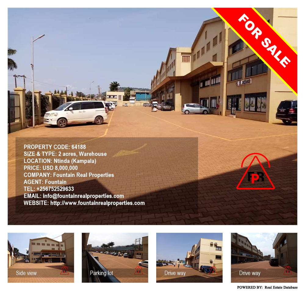 Warehouse  for sale in Ntinda Kampala Uganda, code: 64188