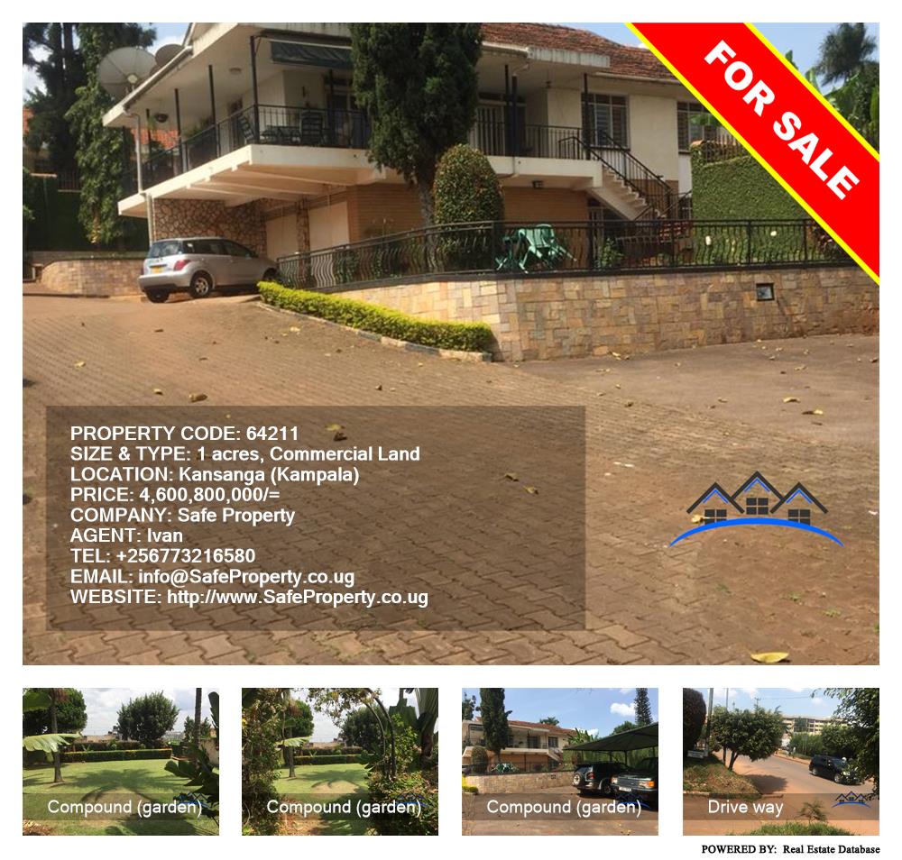 Commercial Land  for sale in Kansanga Kampala Uganda, code: 64211