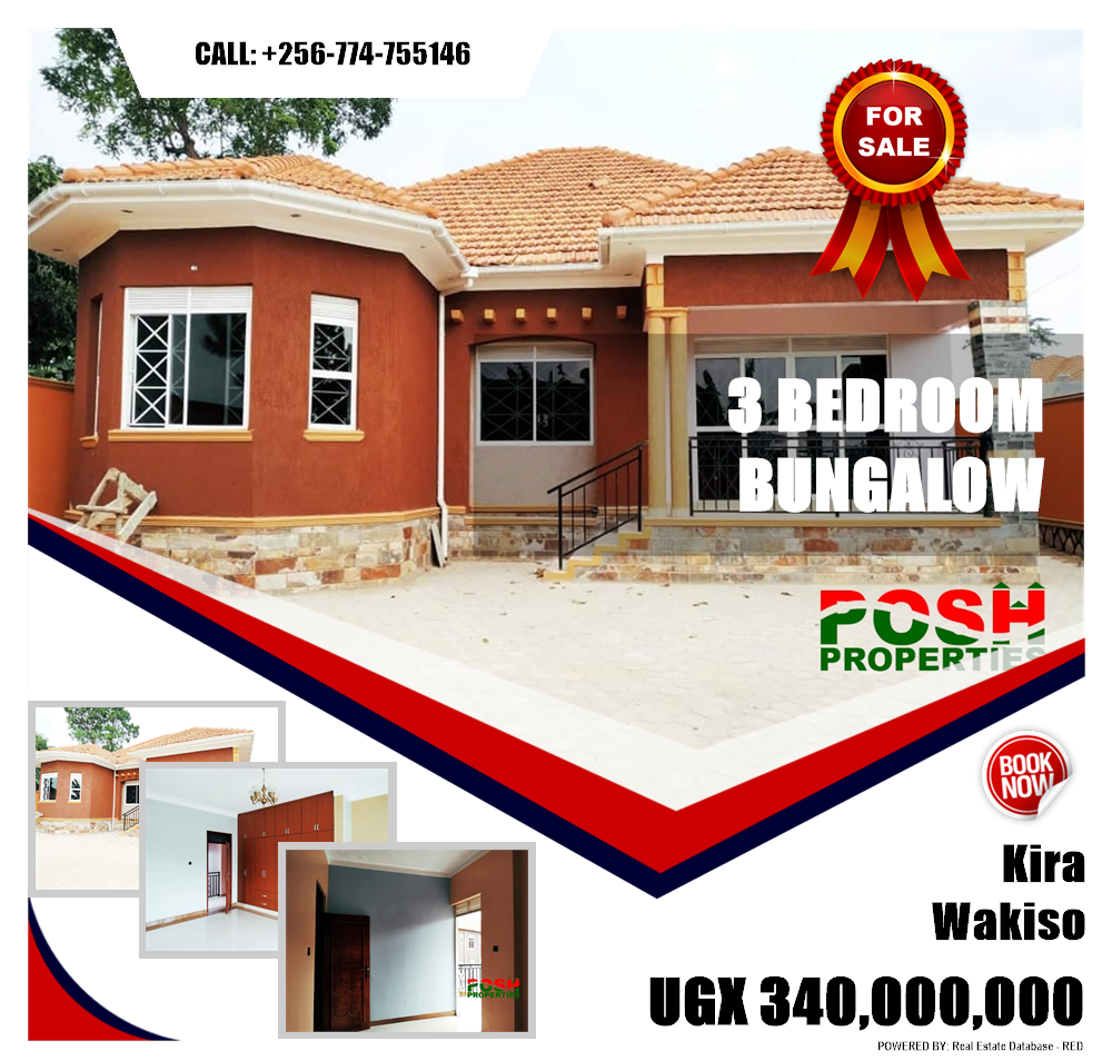 3 bedroom Bungalow  for sale in Kira Wakiso Uganda, code: 64407