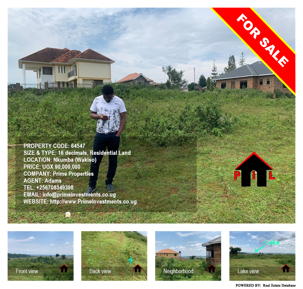 Residential Land  for sale in Nkumba Wakiso Uganda, code: 64547
