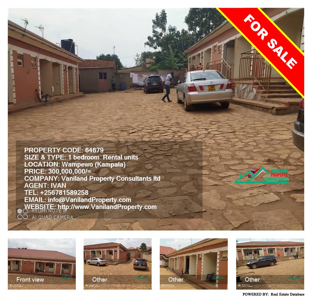 1 bedroom Rental units  for sale in Wampeewo Kampala Uganda, code: 64679