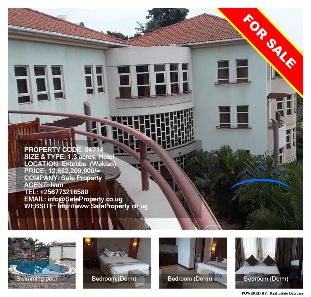 Hotel  for sale in Entebbe Wakiso Uganda, code: 64714