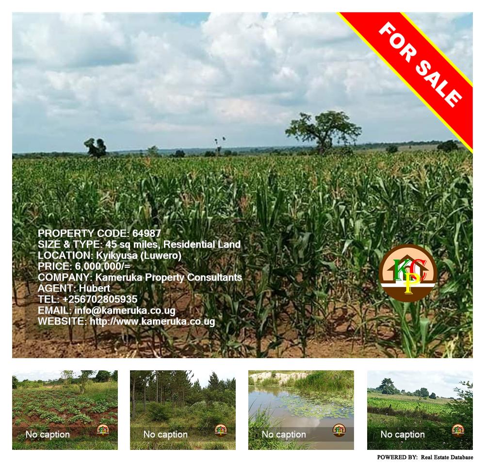 Residential Land  for sale in Kikyuusa Luweero Uganda, code: 64987