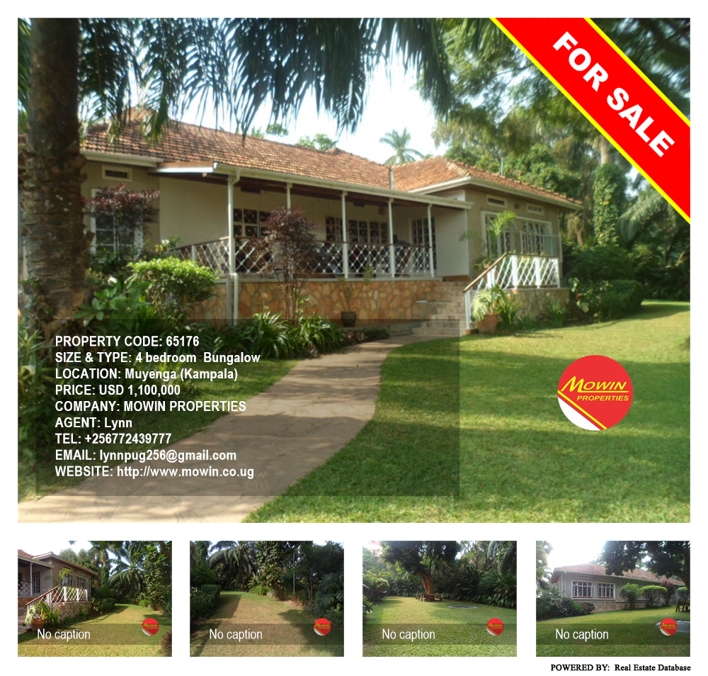 4 bedroom Bungalow  for sale in Muyenga Kampala Uganda, code: 65176