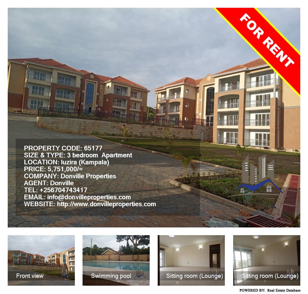 3 bedroom Apartment  for rent in Luzira Kampala Uganda, code: 65177