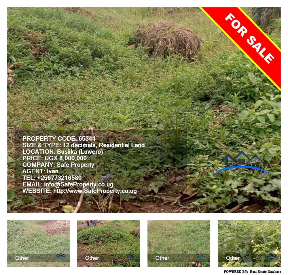 Residential Land  for sale in Busiika Luweero Uganda, code: 65344