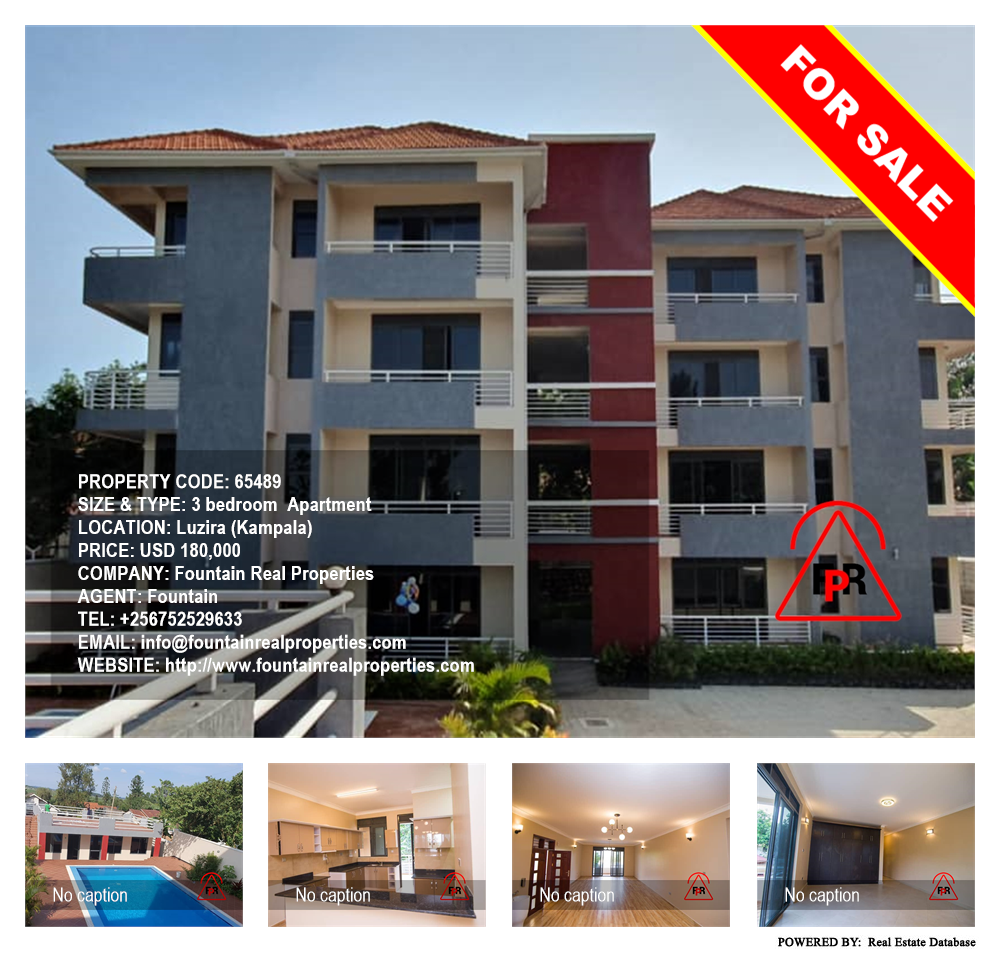 3 bedroom Apartment  for sale in Luzira Kampala Uganda, code: 65489